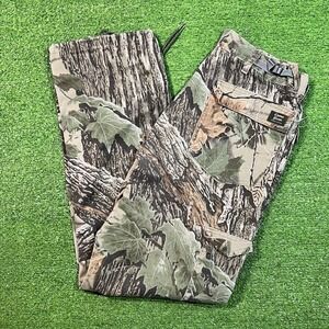 Vintage Camo Pants SM Y2k Cargo Camo Gear Adjustable USA Baggy Big Pocket OSFA S